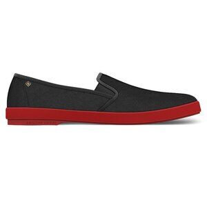 Trench Black Red Slip On by Rivieras